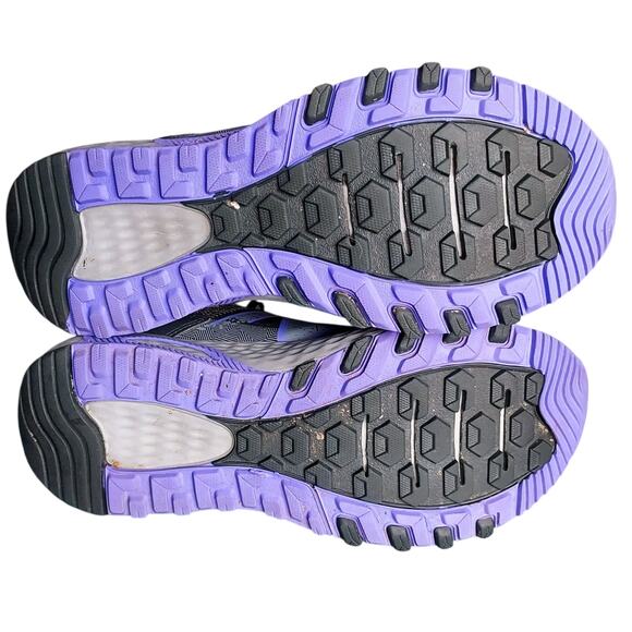 New Balance 410v8 Unisex Trail Running Shoe Shadow Gray Electric Indigo 9.5M 11W - Picture 7 of 9